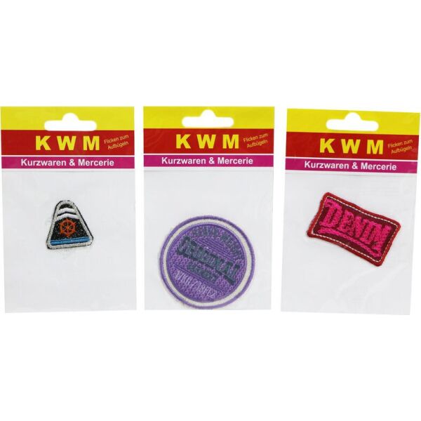 

Набор аппликаций (3 шт) KWM 14*9 см разноцветный K10-550239