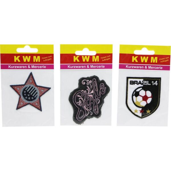 

Набор аппликаций (3 шт) KWM 14*9 см разноцветный K10-550240