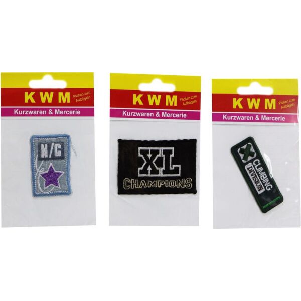 

Набор аппликаций (3 шт) KWM 14 х 9 см разноцветный K10-550242