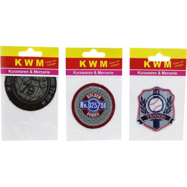 

Набор аппликаций (3 шт) KWM 14*9 см разноцветный K10-550244
