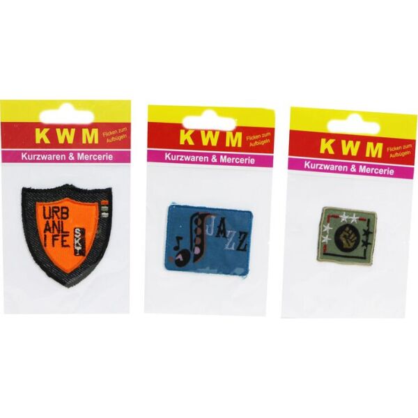

Набор аппликаций (3 шт) KWM 14*9 см разноцветный K10-550247