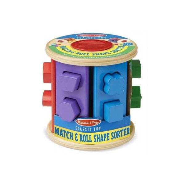 

Развивающая игрушка Melissa&Doug Деревянный сортер-крутилка (MD19041)