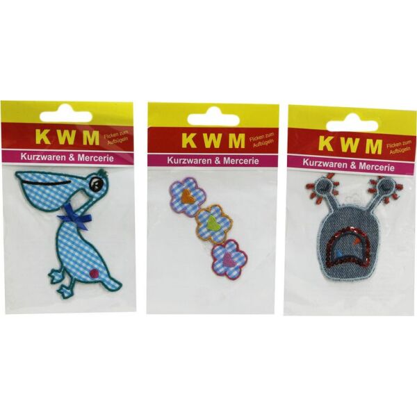 

Набор аппликаций (3 шт) KWM 14,5х9х1,5 разноцветный K10-550301