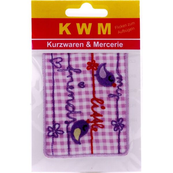

Аппликация термозаплатка KWM - разноцветный K03-110177