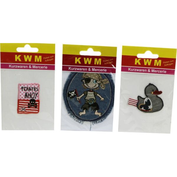 

Набор аппликаций (3 шт) KWM 14*9 см разноцветный K10-550304