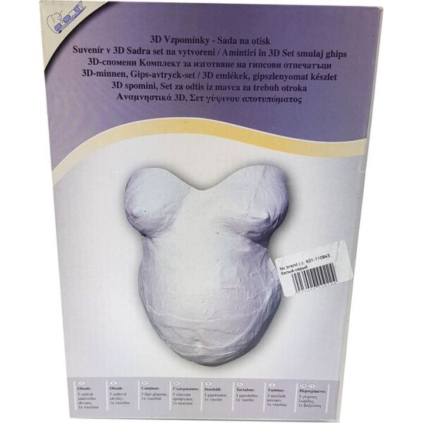 

Гипсовая форма для беременных Lidl - белый-серый K01-110943