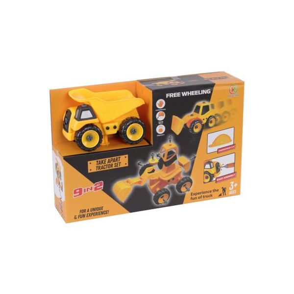 

Конструктор Kaile Toys Строительная техника 9 в 1 (KL713-1)