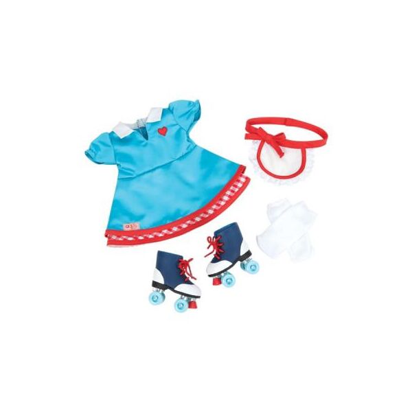 

Аксессуар к кукле Our Generation платье с роликами (BD60013Z)
