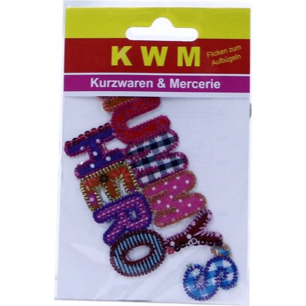 

Аппликация термозаплатка KWM - разноцветный K03-220129