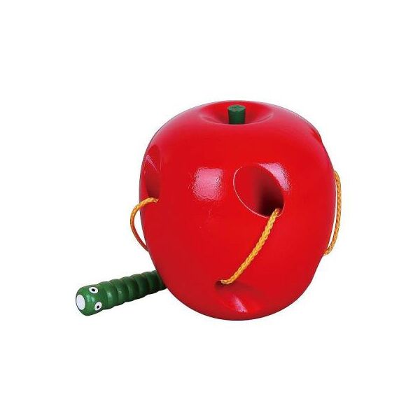 

Развивающая игрушка Viga Toys Шнуровка Яблоко (56276)