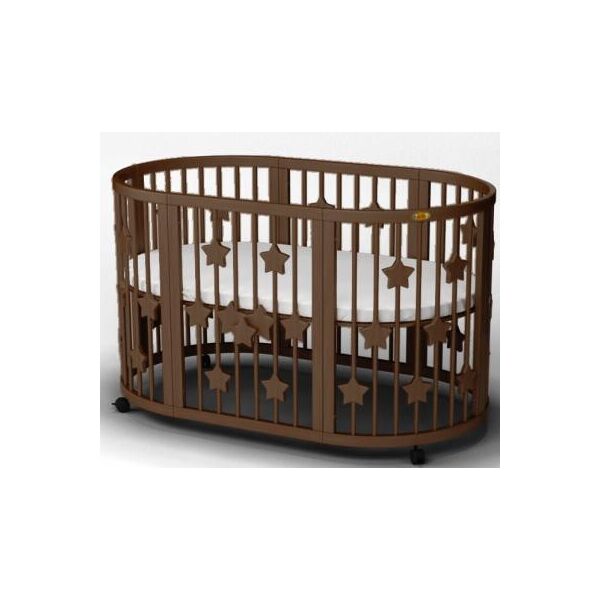 

Кроватка Ingvart SMART BED ROUND со звездочками шоколад (1351361)