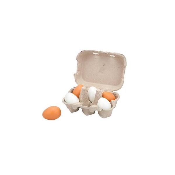 

Игровой набор Viga Toys Лоток с яйцами, 6 шт (59228)