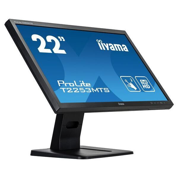 

Монитор Iiyama Prolite T2253Mts, 54.6Cm (21.5"), Optical Multitouch, Black
