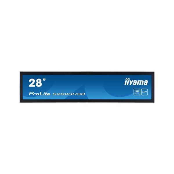 

Монитор Iiyama S3820HSB-B1 38", VA, 1920x540, DVI/HDMI, gĹoĹniki