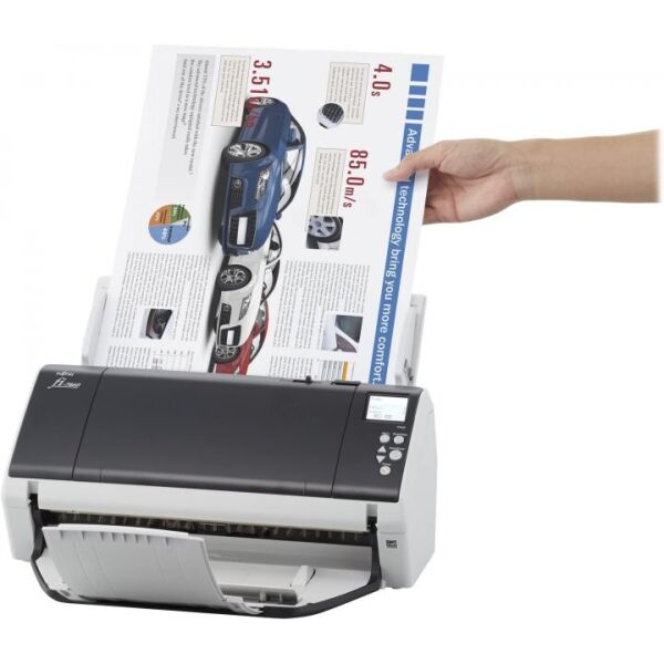 

Сканер FUJITSU FI-7460 DOCUMENT SCANNER 60 PPM / 120IPM DUPLEX A4L ADF DOCUMENT SCANNER. INCLUDES PAPERSTREAM IP, PAPERSTREAM CA (PA03710B051)