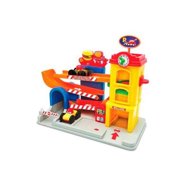 

Игровой набор Kiddieland Занимательный гараж (055707)