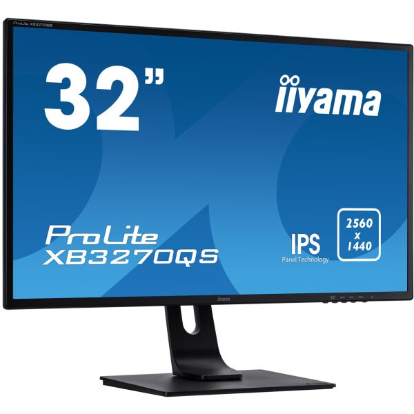 

Монитор Iiyama Hdmi Dvi Vga Audio Iiyama-Xb3270Qs-B1 32"