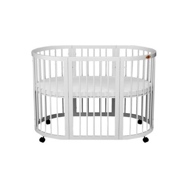 

Кроватка Ingvart SMART BED ROUND белый (1729003)