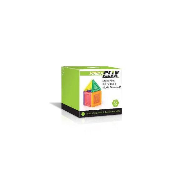 

Конструктор Guidecraft PowerClix Solids Базовый набор, 6 деталей (G9481)
