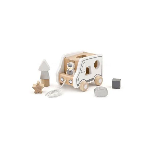 

Каталка Viga Toys Машинка-сортер (51612)