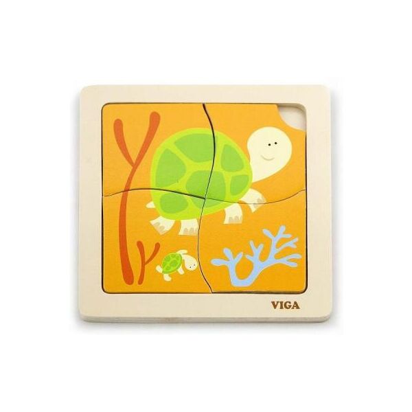 

Пазл Viga Toys Черепашки (50143)