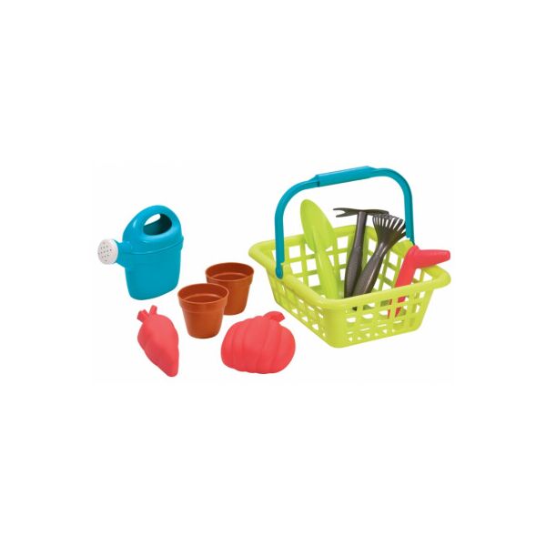 

Игровой набор Ecoiffier корзина Садовника с горшками для цветов (004567)