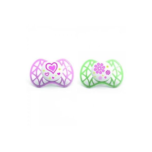 

Пустышка Nuvita Air 6м+ 2шт. для девочки (NV7080Pink)