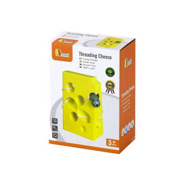 

Развивающая игрушка Viga Toys Сыр (56281)