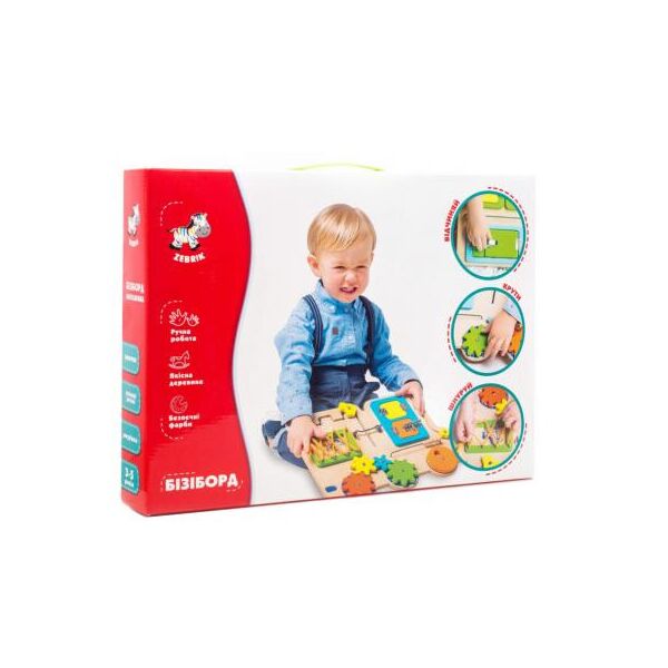 

Развивающая игрушка Vladi Toys Бизиборд Грузовик (ZB3001-01)
