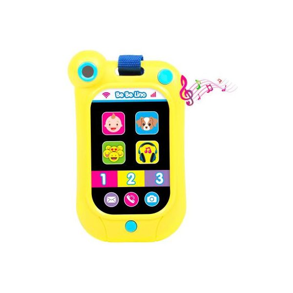 

Развивающая игрушка BeBeLino Интерактивный смартфон (желтый) (58160)