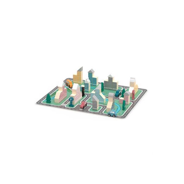 

Игровой набор Viga Toys PolarB Город, 56 элементов (44040)