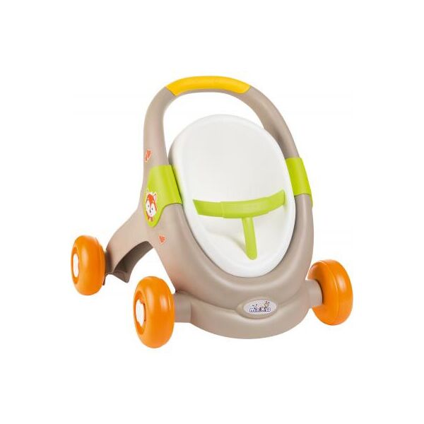 

Коляска для кукол Smoby Mini Kiss 3в1 Веселые животные (210206)