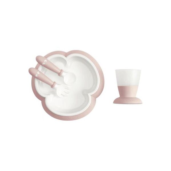 

Набор детской посуды Baby Bjorn Feeding Set, Powder Pink (78164)