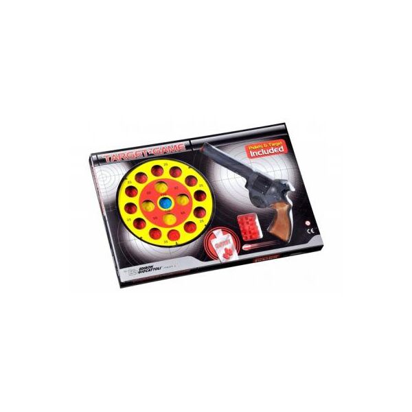 

Игрушечное оружие Edison Giоcatolli пистолет с мишенью Target Game 28см 8-зарядный (ED-0485220)
