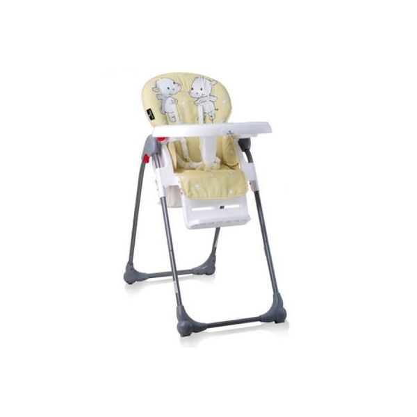

Стульчик для кормления Bertoni/Lorelli OLIVER-yellow happy hipp
