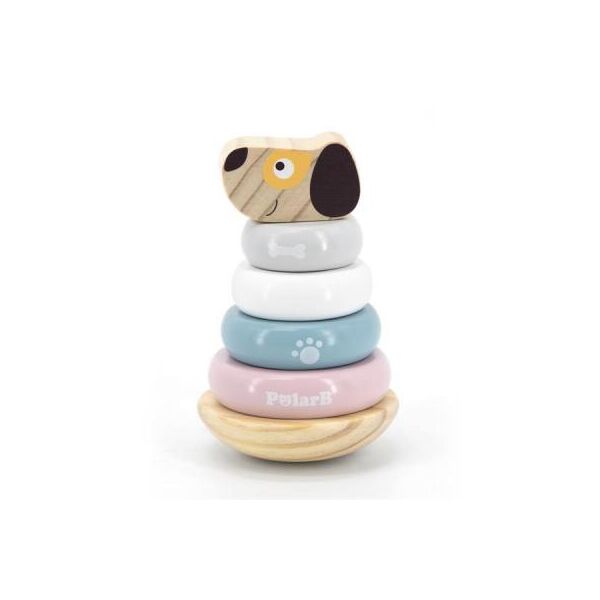 

Развивающая игрушка Viga Toys Пирамидка PolarB Собачка (44042)