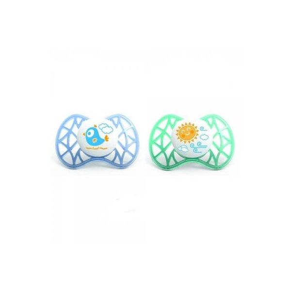 

Пустышка Nuvita Air симметрическая 6м+ 2шт. для мальчика (NV7081Blue)