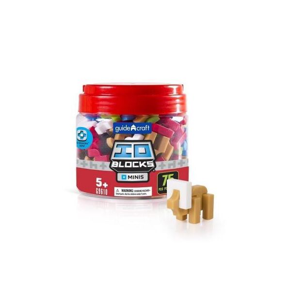 

Конструктор Guidecraft IO Blocks Minis 75 деталей (G9610)
