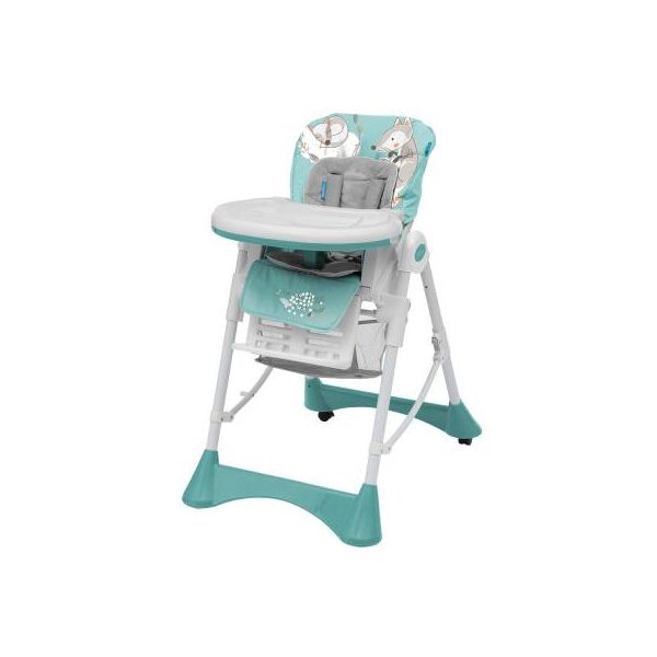 

Стульчик для кормления Baby Design Pepe New 05 Turquoise (292095)