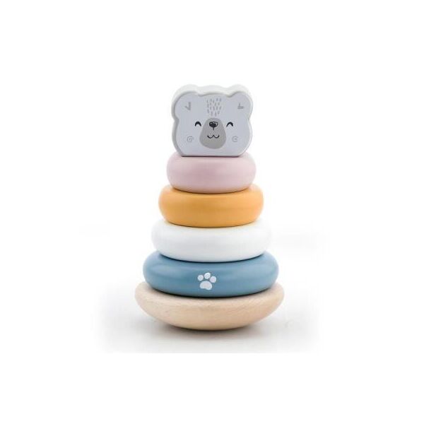 

Развивающая игрушка Viga Toys Пирамидка PolarB Белый медведь (44005)