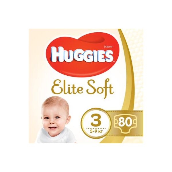 

Подгузник Huggies Elite Soft 3 Mega 80 шт (5029053545295)