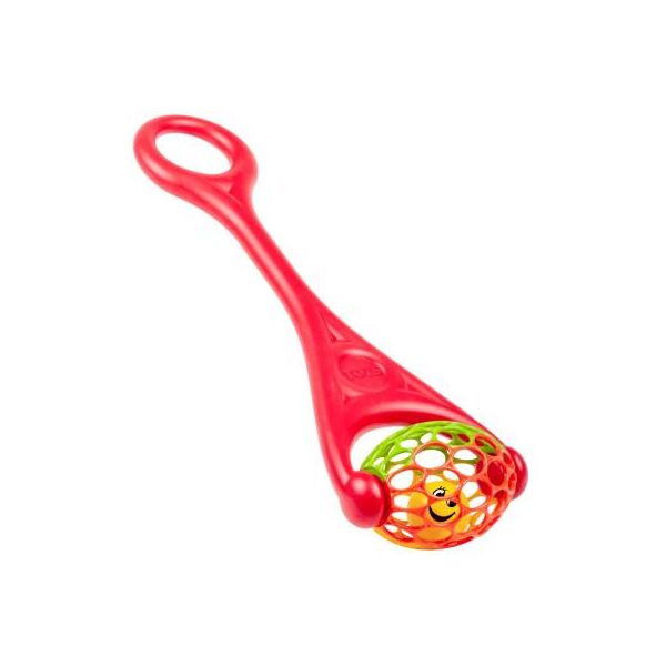 

Развивающая игрушка BeBeLino Моя первая Каталка-мяч, красная (58101-1)