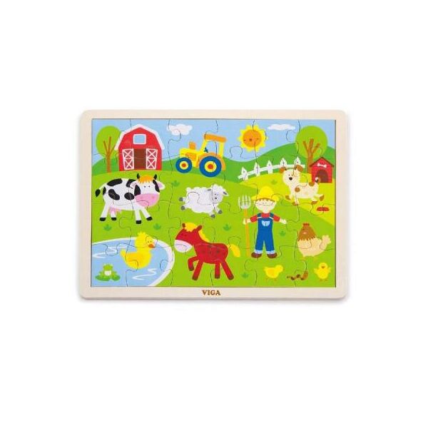 

Пазл Viga Toys Ферма (50197)