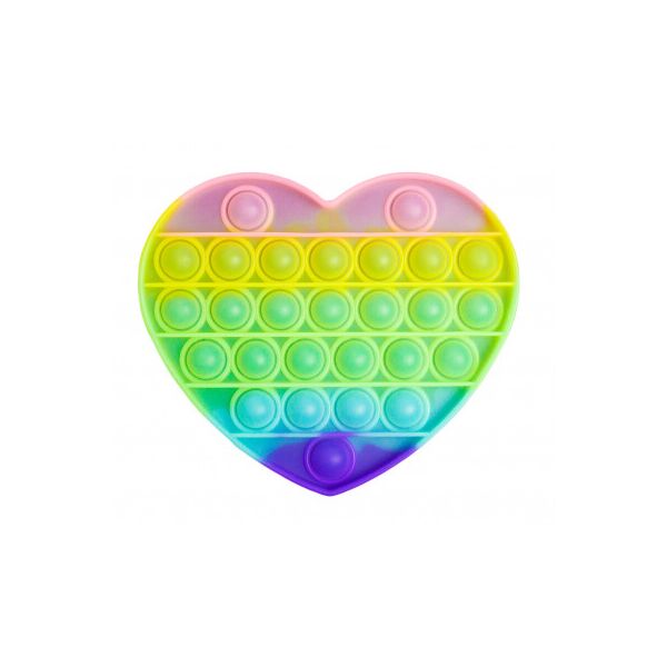 

Игровой набор Sibelly антистресс Pop It Heart Glow in Dark (SB-PPIT-HRT-GD)