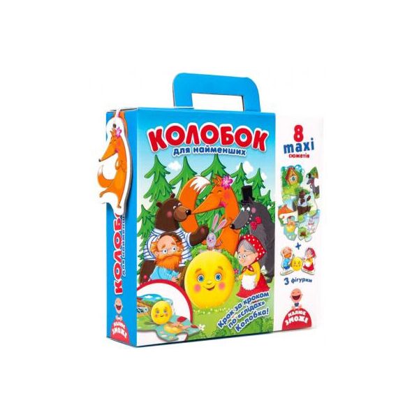 

Пазл Vladi Toys Путешествие сказкой Колобок, украинский язык (VT2909-09)