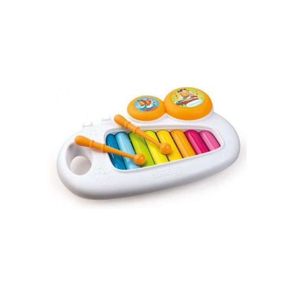 

Развивающая игрушка Smoby ксилофон Cotoons с ручкой (110500)
