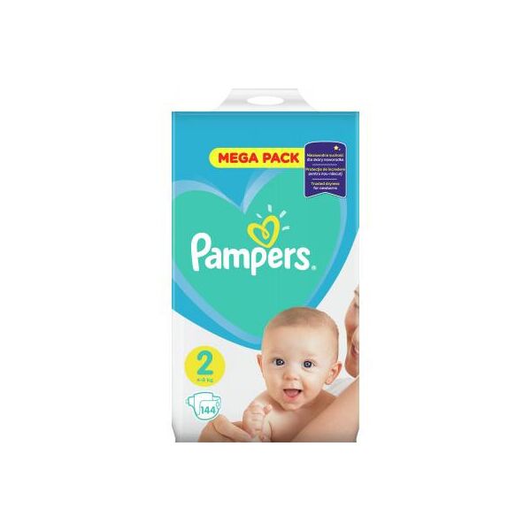 

Подгузник Pampers New Baby Mini Размер 2 (4-8 кг), 144 шт. (8001090950772)