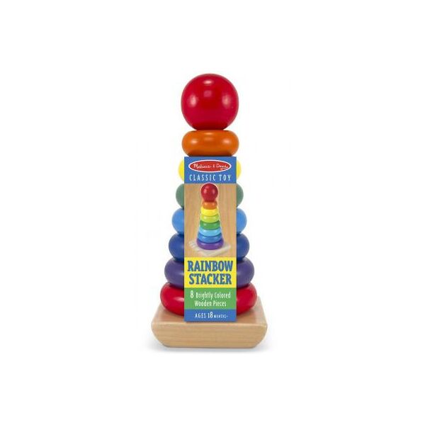 

Развивающая игрушка Melissa&Doug Радужная пирамидка (MD10576)