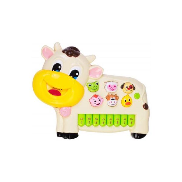

Развивающая игрушка BeBeLino Музыкальная коровка (58089)