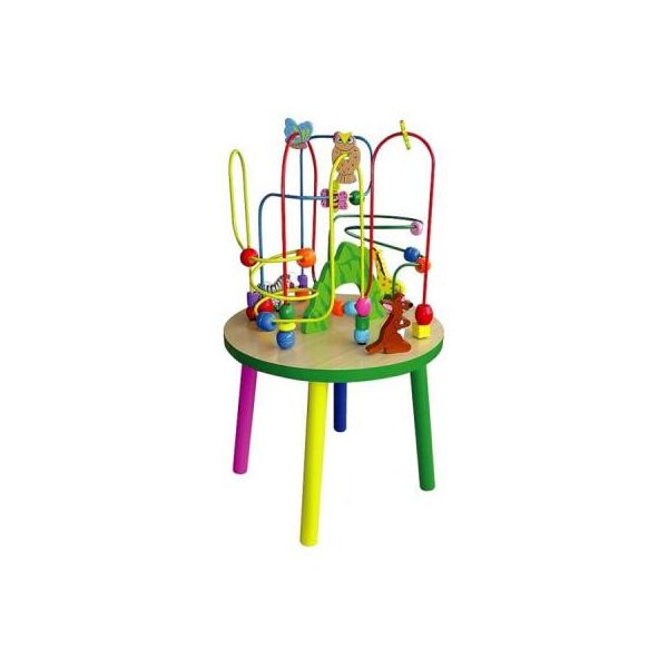

Игровой развивающий центр Viga Toys Столик с лабиринтом (58971)